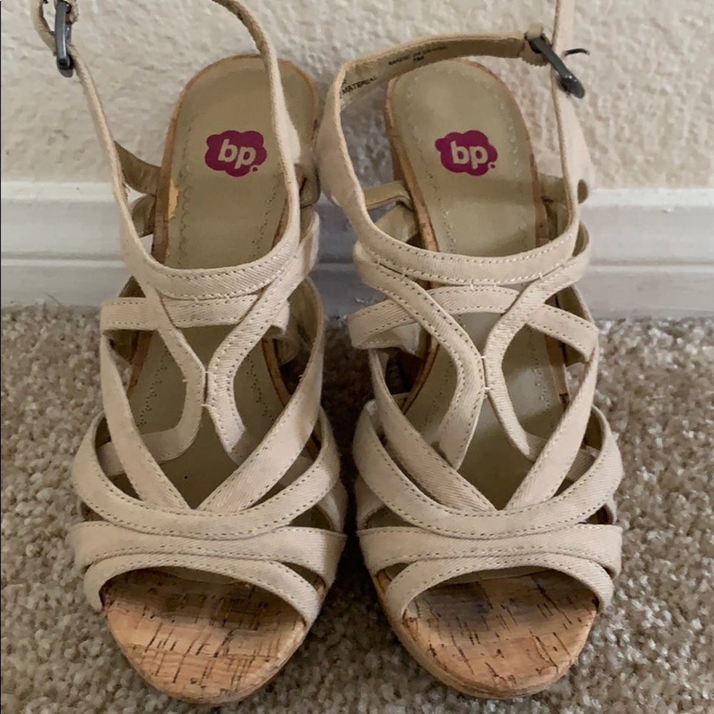 Nordstrom Brass Plum wedges